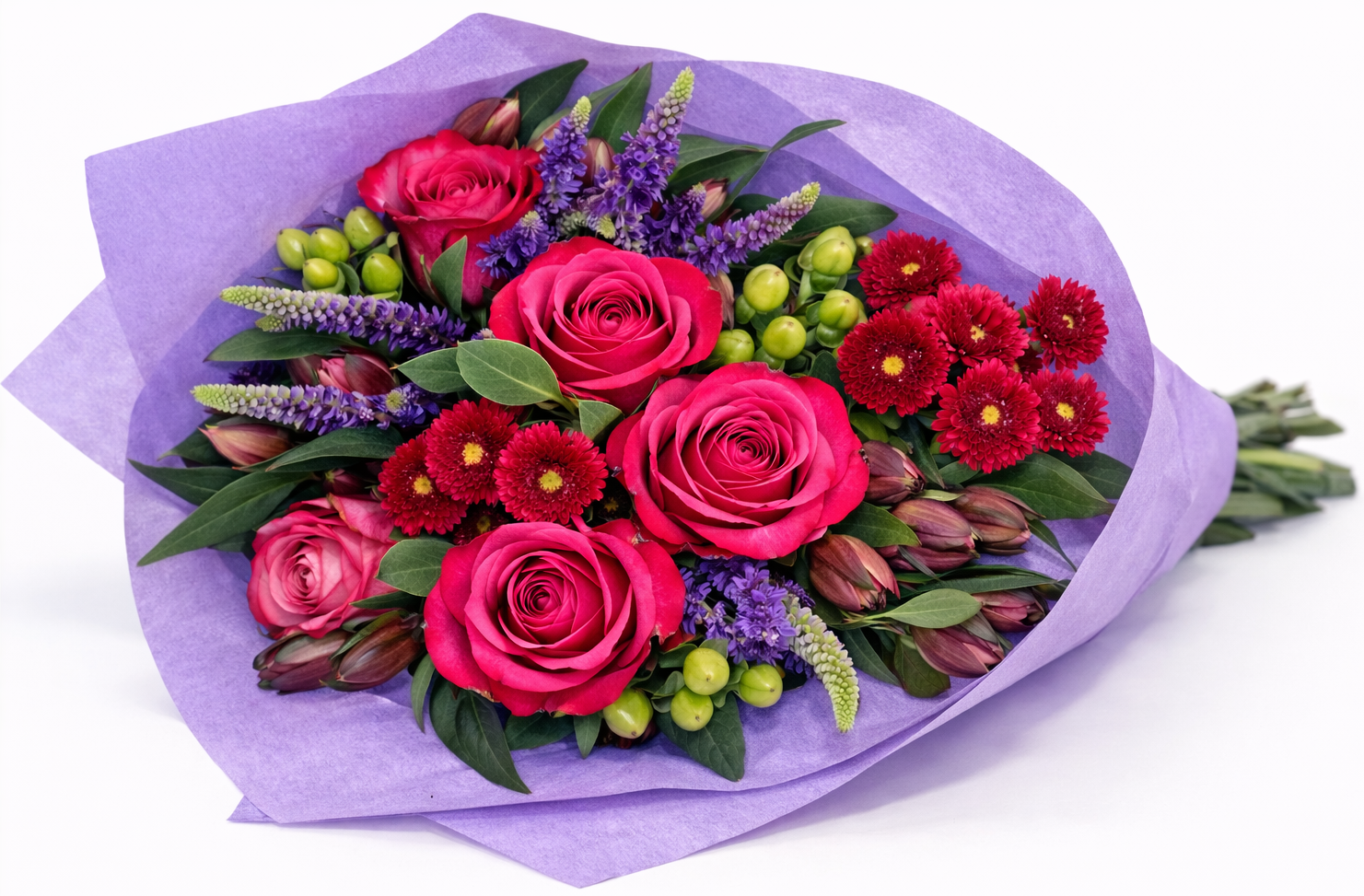 Spring Mixed Bouquet – Purple